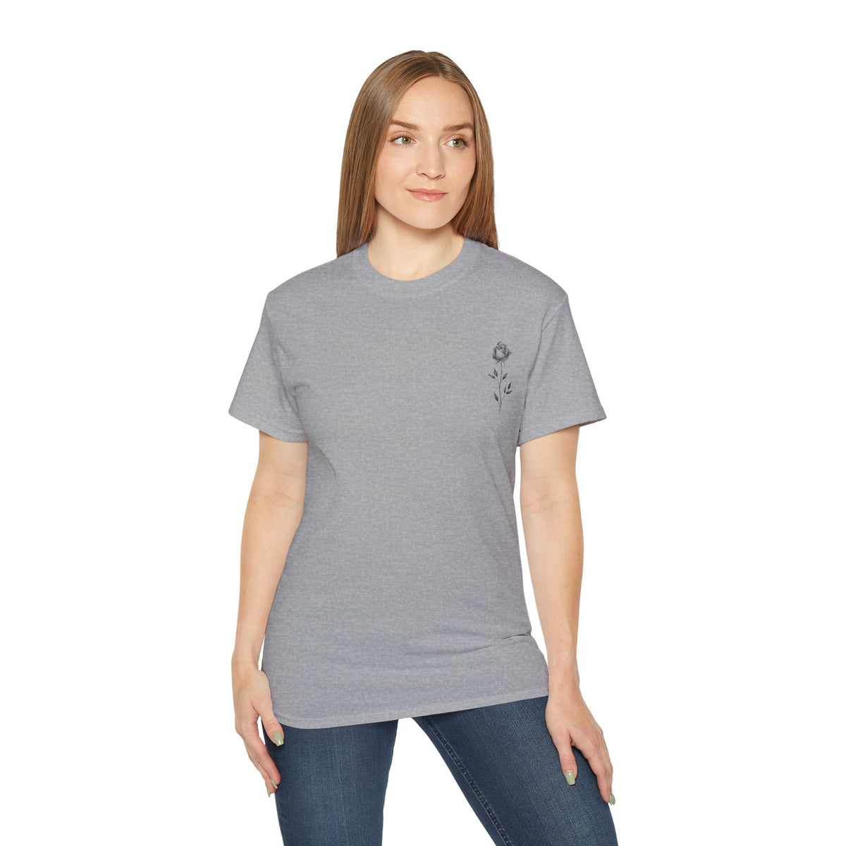T-shirt unisexe « Rose Noire » 1 participation au concours + 1 carte cadeau Helia de 20 €