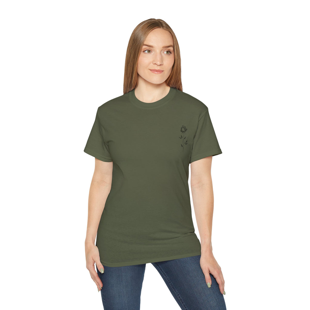 T-shirt unisexe « Rose Noire » 1 participation au concours + 1 carte cadeau Helia de 20 €