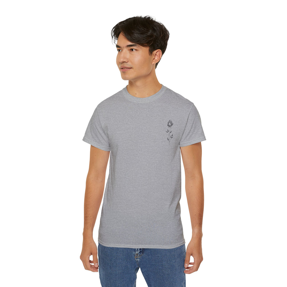 T-shirt unisexe « Rose Noire » 1 participation au concours + 1 carte cadeau Helia de 20 €