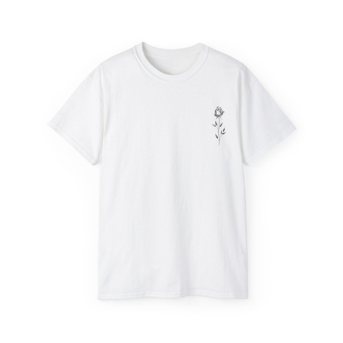T-shirt unisexe « Rose Noire » 1 participation au concours + 1 carte cadeau Helia de 20 €