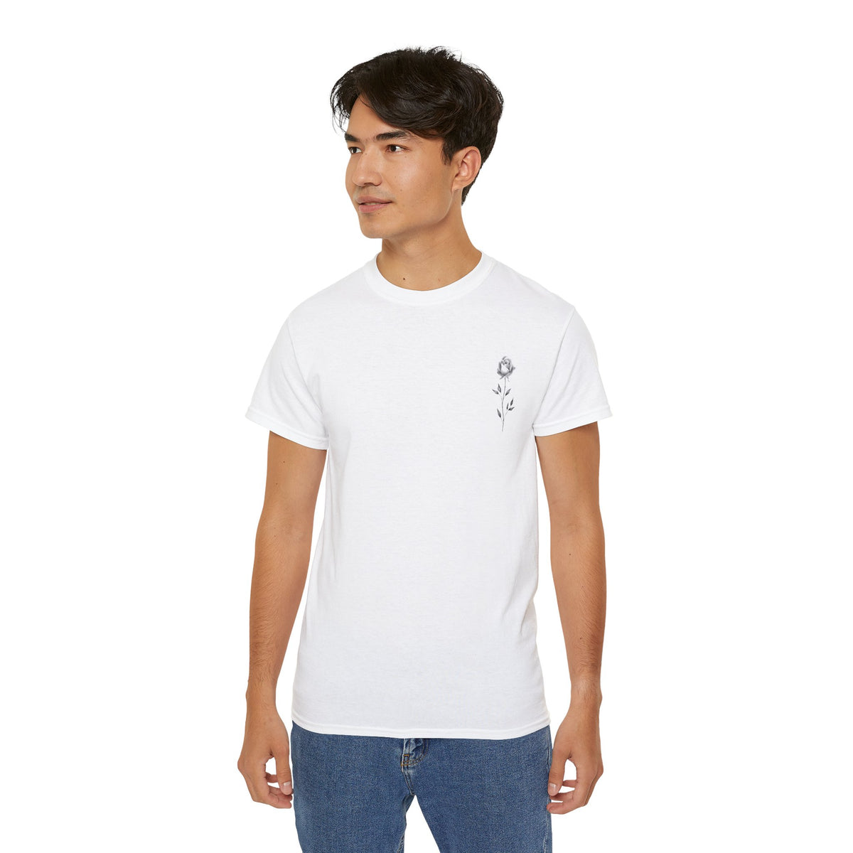 T-shirt unisexe « Rose Noire » 1 participation au concours + 1 carte cadeau Helia de 20 €